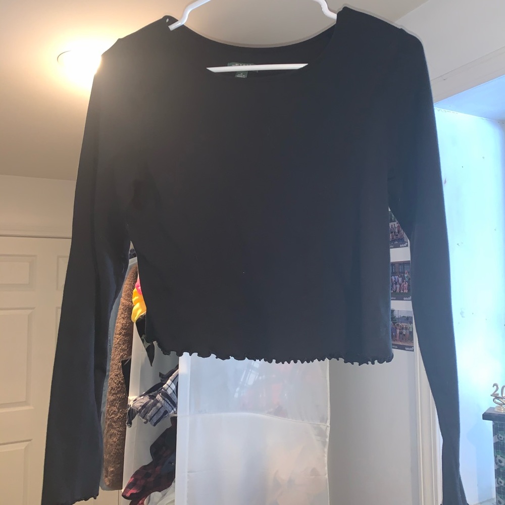Black Long Sleeve Shirt from Target